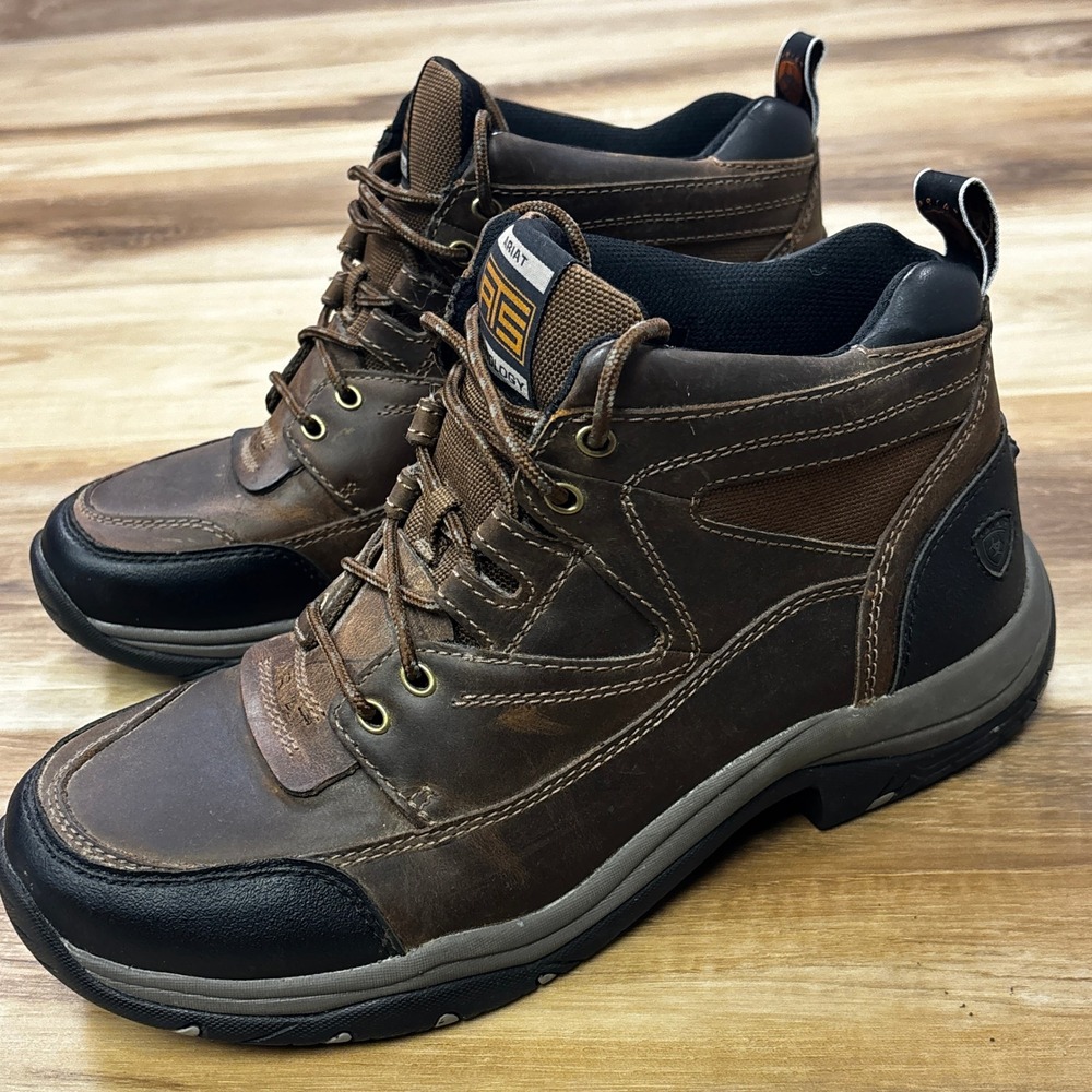 Ariat Telluride II H2O Boots 10.5D Work Hiking Leather Waterproof Brown